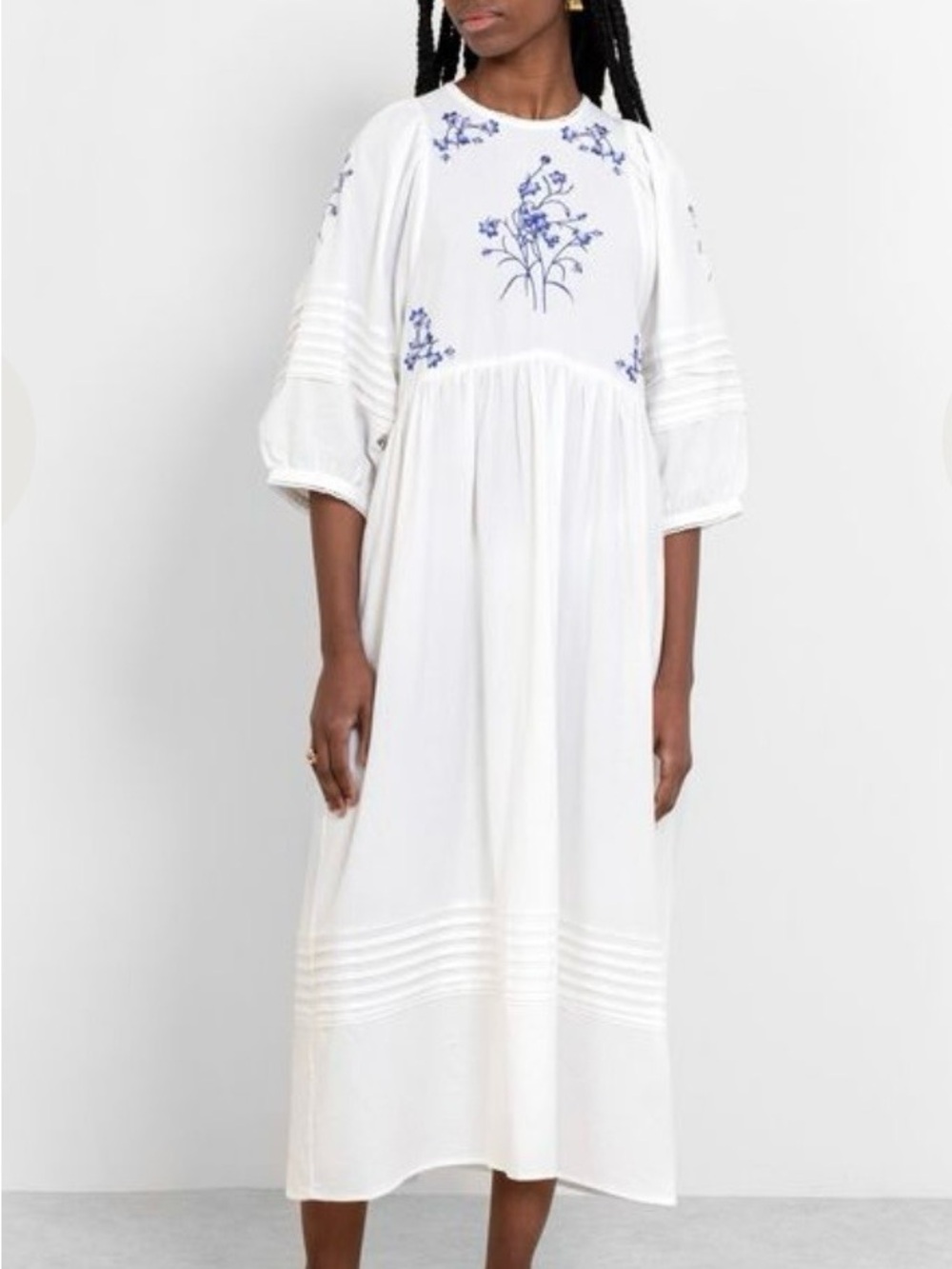 Meadows Azalea Dress in Bluebell Size S MSRP $198